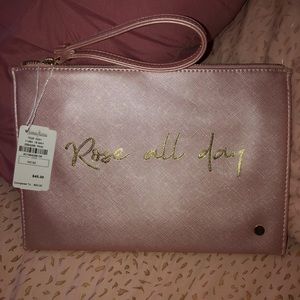 “Rose’ All Day” wristlet